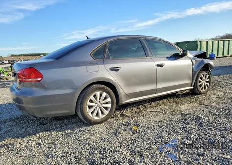 2013 Volkswagen Passat S из США, поврежденный, VIN 1VWAP7A33DC048546